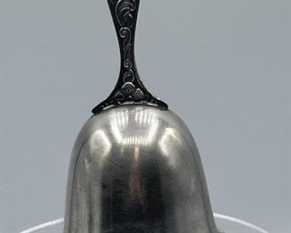 Antique Silver Bell from Denmark, Weight 4.10oz
