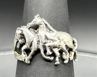 925 Silver Ring Size 6.5
 Total weight 3g
 Tested