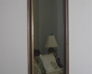 Long mirror.