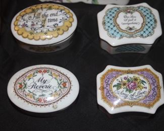 Limoges music boxes.