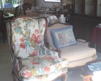 Dining and living room area