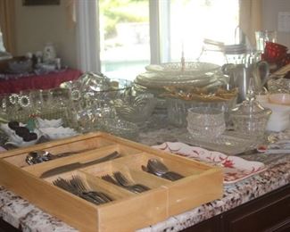 Kitchen completely full.