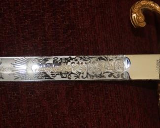 U.S.N Ceremonial sword.