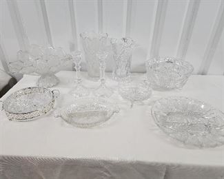 Beautiful Glass Serving Collection