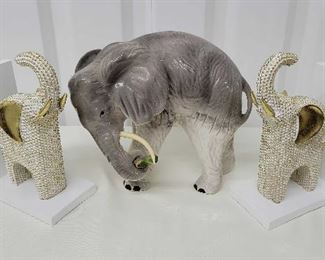 Bookend Elephants
