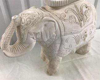 Decorative White Elephant