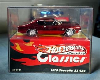 Hot Wheels Die Cast American Classics, 1970 Chevelle SS 454, 1971 Cuda 440, 1970 Mustang Boss 429