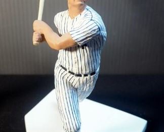 Baseball Figurines, Darryl Strawberry, 4" And Derek Jeter New York Yankees, 6.5"