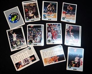 Basketball 1992 Draft Pick Collector Cards Including, Reggie Smith, Don Maclean And Shaquille O'Neal And More