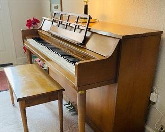 1______$225 
Mid century Piano maple 