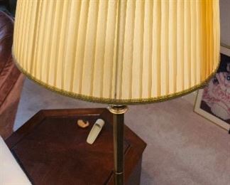 #58 - $60 Floor lamp brass 