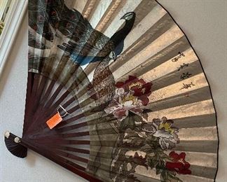 #60 - $60 - Large decorative wall fan