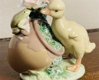 39_____$26 
Lladro duck & frog - How Are You? 8025 - 4x5