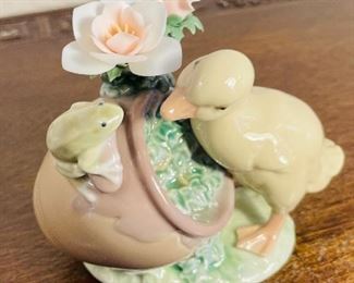 39_____$26 
Lladro duck & frog - How Are You? 8025 - 4x5