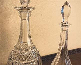#79 - Set of 2 decanters $50
