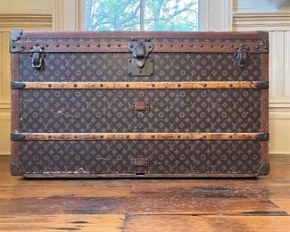 Louis Vuitton vintage wardrobe trunk
(First of Four LV trunks)