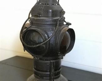 Antique Adlake Chicago railway lantern