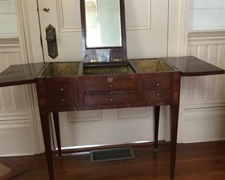 19th century french Poudreuse, ladies dressing table