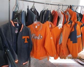 Tennessee Vols jackets, etc.