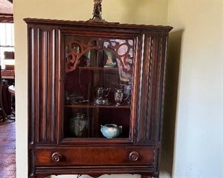 Berkey & Gay hutch. 62" high. 15-1/2" front to back. 41" wide