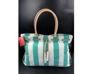 Dooney & Burke Large canvas Beach Tote New with tags