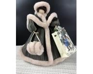 Wintertime Cornhusk Doll