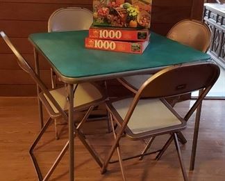 Card Table Chairs