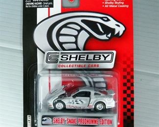 Shelby Collectable Cars Including 07 Shelby GT500, 08 Shelby Terlingua, Shelby Snake Prudhomme And Ford Shelby CS6