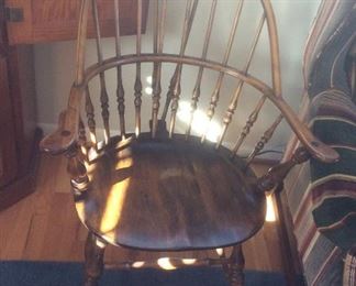 Widsor Wood Post Arm Chair 