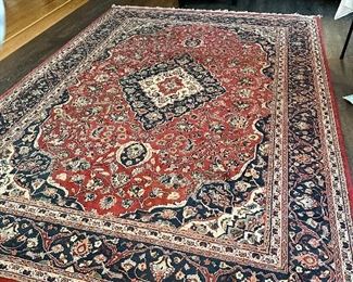 Another large oriental style rug.Olefin 