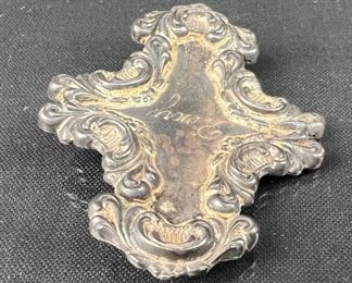 Victorian Sterling Buckle