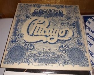 Chicago with poster