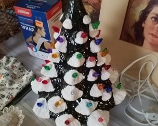 Ceramic vintage Christmas tree 