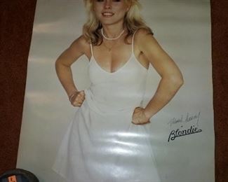 Vintage Blondie poster