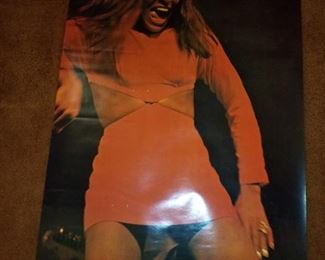 Vintage Tina Turner poster