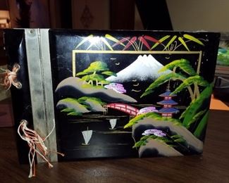 Japanese scrapbook/music box