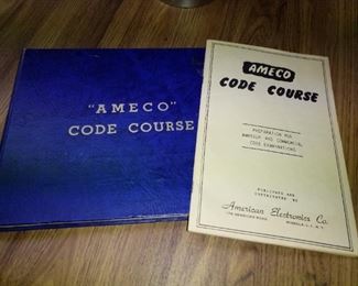 Morris code book and records