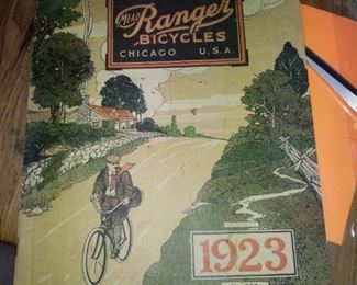 1923 Mead Ranger Bicycles magazine 
