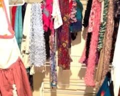 Scarves; Aprons; Shoe Racks
