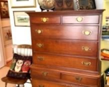 Cherry Tall Dresser