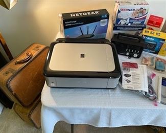 Canon Printer; Internet Router; Radios & more