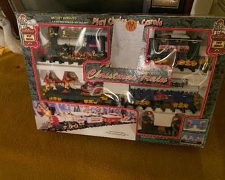 mint in box toy railroad set