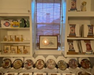 Cherished Teddies, The Franklin Mint Plate & The Bradford Exchange Collectibles 