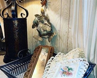 Authentic Vintage lamps and decor