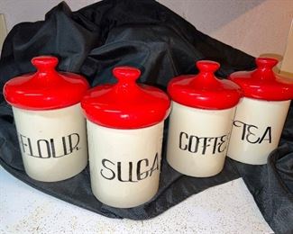 Vintage Canister Set
