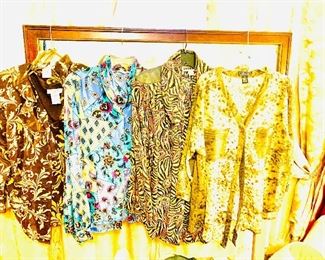 Extremely elegant selection of size 14-18 clothing!! With lots of shoes, purses and hats to match! 