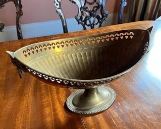 Large brass centerpiece
