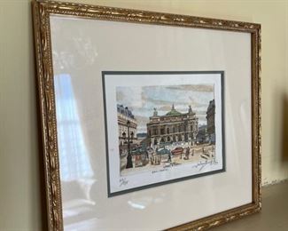 Framed print of Paris