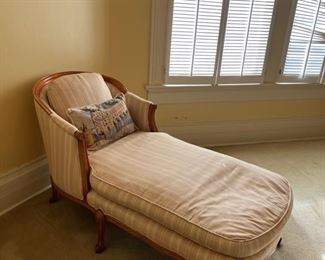 Antique upholstered settee