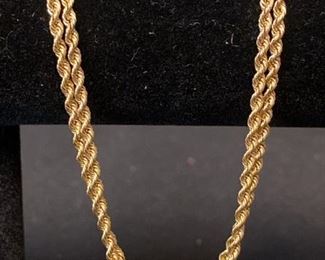 R104 14k Gold Chain